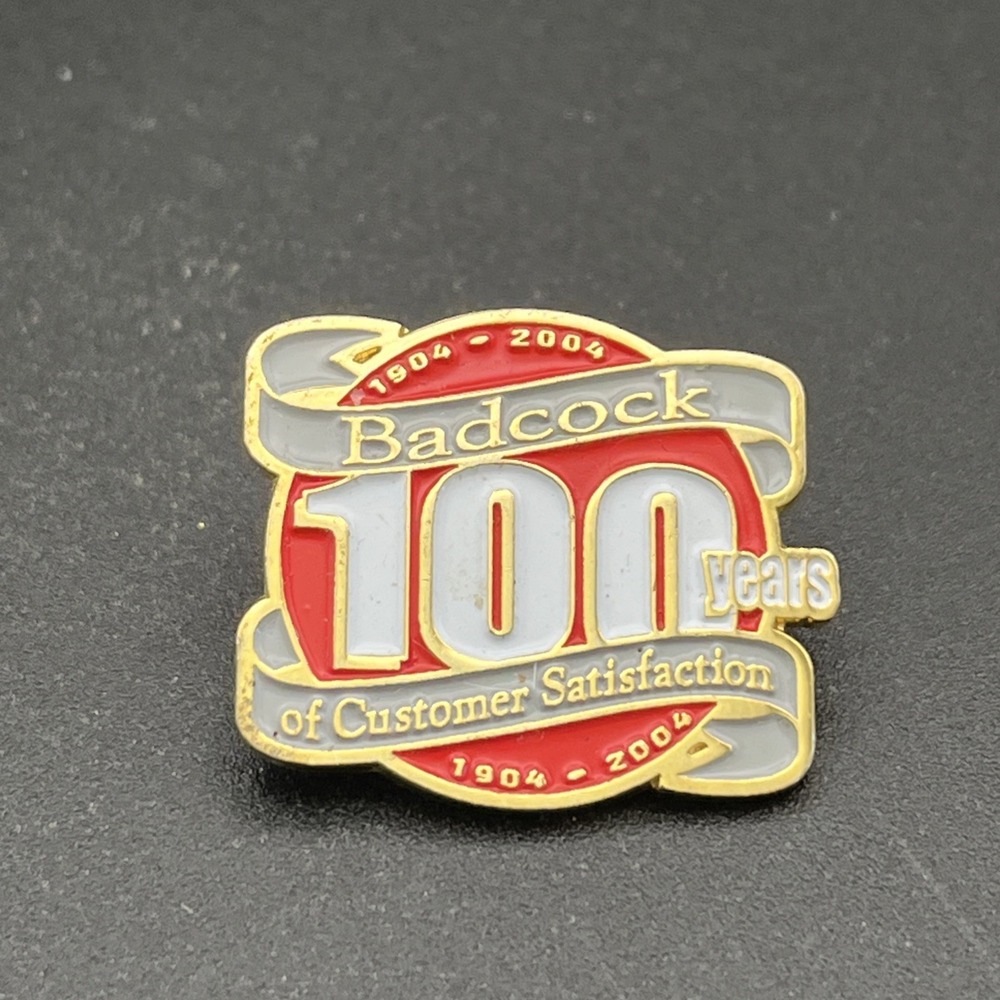 Badcock 100 Years Of Customer Satisfaction Lapel Hat Pin